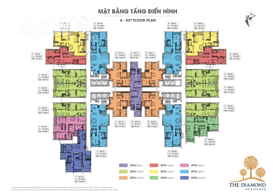 Bán căn hộ chung cư BRG Park Residence, Phường Nhân Chính, Quận Thanh Xuân