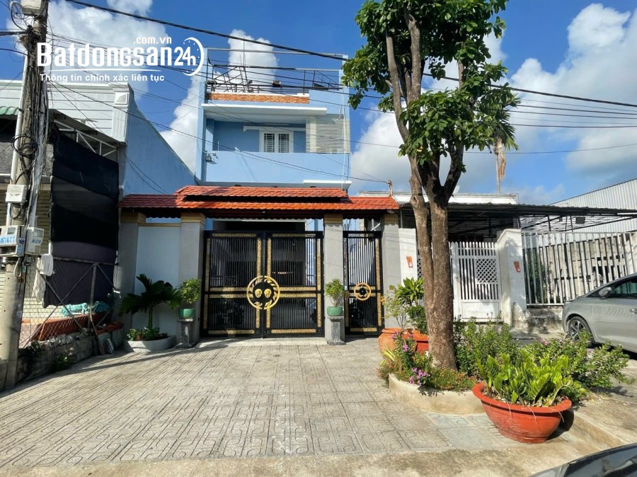 Nhà KDC Thuận Giao gần Thủ Khoa Huân, 217m ngang 7m, 1 trệt 2 lầu hoàn công, Thuận An