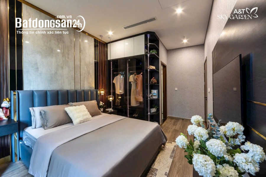 Cần bán căn 1pn 46m2 căn hộ A&T sky garden Thuận An, giá gđ1 chỉ 30tr/m2 