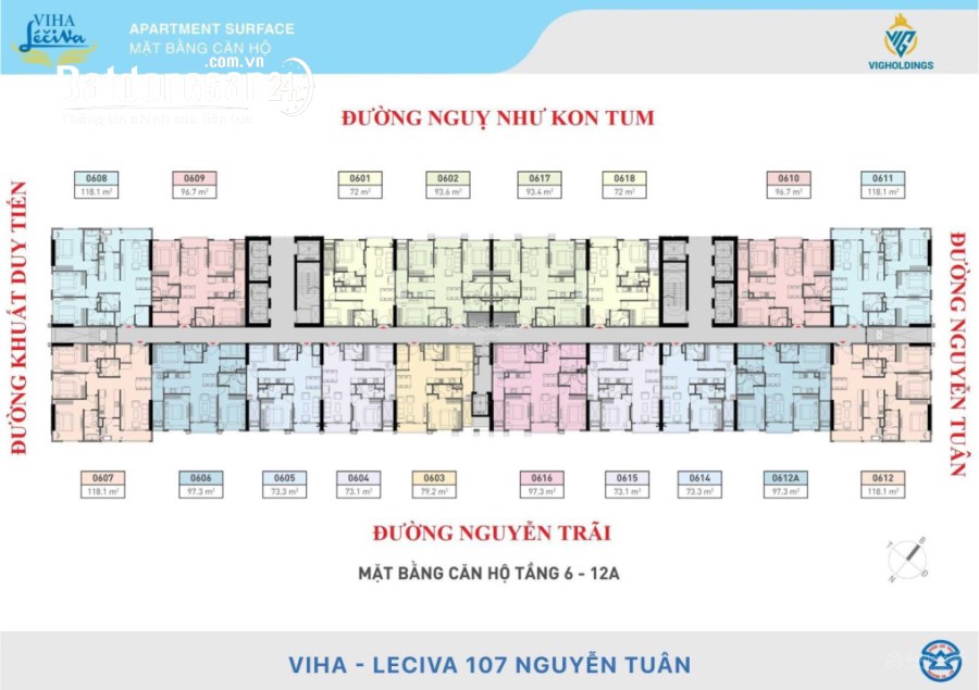 Bán căn hộ chung cư Chung cư VIHA LECIVA, Đường Nguyễn Tuân, Quận Thanh Xuân