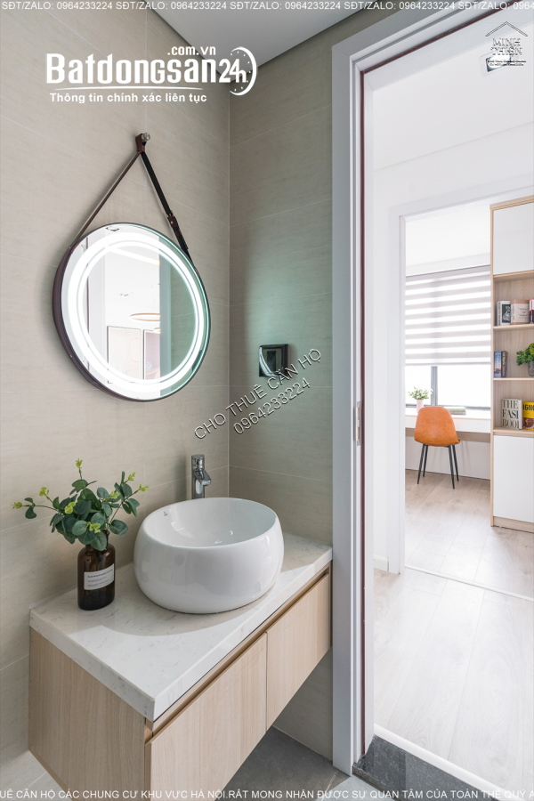 (Chung Cư Vinhomes D’capitale Trần duy hưng) Cho Thuê Căn 2 Ngủ 1 Vệ Sinh Full giá th