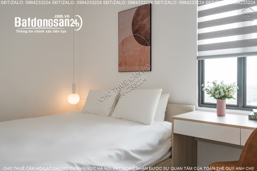 (Chung Cư Vinhomes D’capitale Trần duy hưng) Cho Thuê Căn 2 Ngủ 1 Vệ Sinh Full giá th