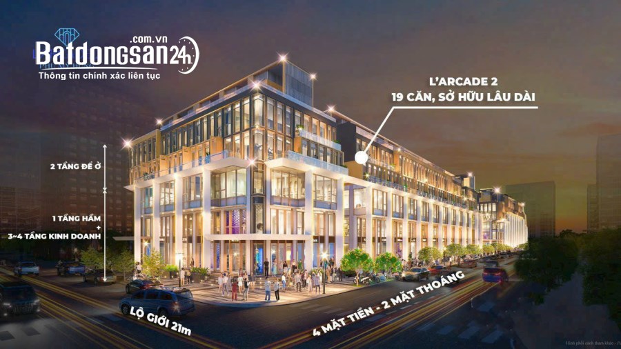 Bán Căn Lớn Nhất L'Arcade 0.06 Phú Mỹ Hưng – Sở Hữu Ngay Chỉ Với 20%