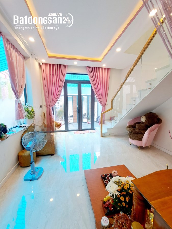 BÁN BIỆT THỰ MINI MÀU HỒNG CÁ TÍNH - TTH29 - P. TÂN THỚI HIỆP - Quận 12
