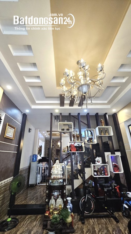 Bán nhà đẹp 1/  hẻm oto Phú Thọ Hòa quận Tân Phú DTCN 84m2-3T chỉ 7.7