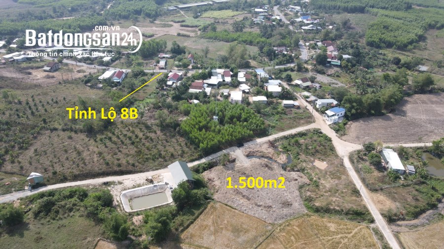 Bán đất 1.500m gần Đường Tỉnh Lộ 8B, Xã Khánh Trung, Huyện Khánh Vĩnh giá chỉ 480tr