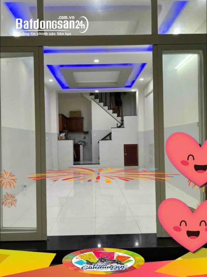 Bán nhà Đường Số 6, Bình Hưng Hòa B, Bình Tân, Hẻm Oto, DT 64m2 -