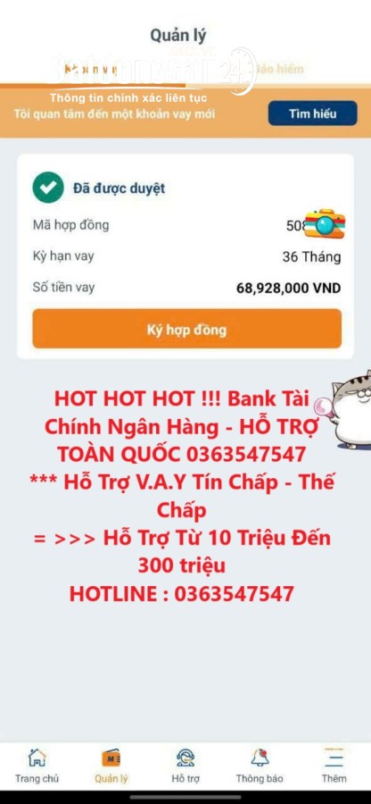 HOT HOT HOT !!! Bank Tài Chính Ngân Hàng - HỖ TRỢ TOÀN QUỐC 0363547547