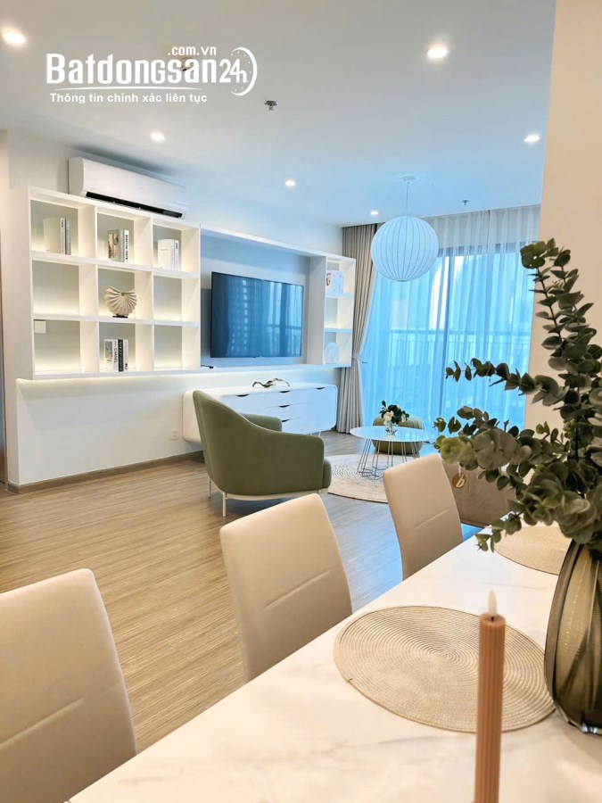 Mở bán siêu phẩm 3PN thông thủy 98,4m2 tầng cao The Pavilion - Vinhomes Ocean Park 