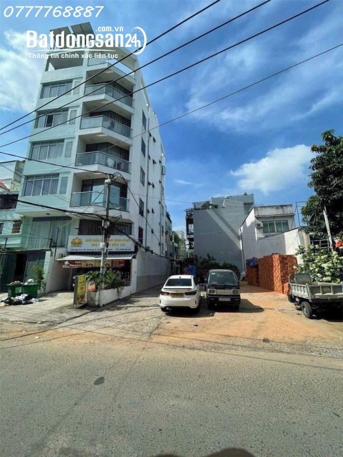 Khuôn Đất góc 2 MT Ngô Đức Kế, Quận Bình Thạnh ngang 8m xây 7 tầng