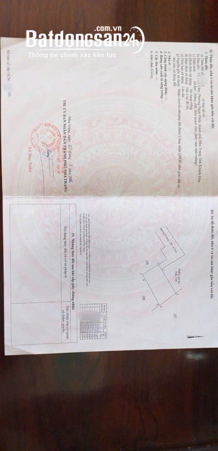 BÁN NHÀ HẺM HƯƠNG LỘ NGỌC HIỆP LƯ CẤM, NHA TRANG