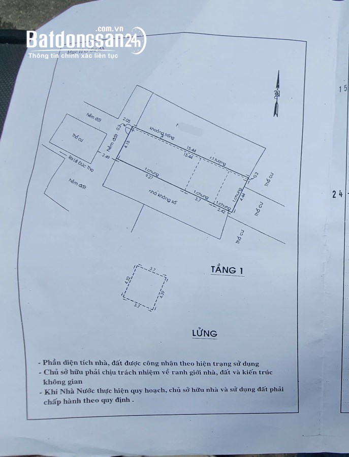 309 Nguyễn Oanh, Phường 17, Gò Vấp, Hẻm 3m, 4,5x15m, 4 PN, 4WC 5TY