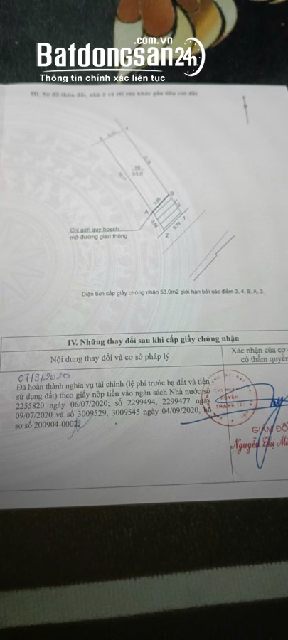 Bán nhà 3 tầng mặt tiền thị trấn Văn Điển, Thanh Trì, ô tô đỗ cửa.