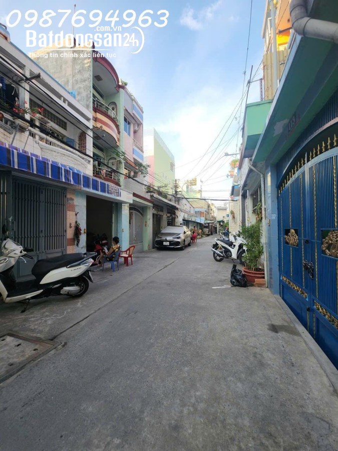 QUẬN 8, NGUYỄN DUY - ĐỊA CHỈ MẶT TIỀN - HẺM XE TẢI - GẦN CHỢ XÓM CỦI