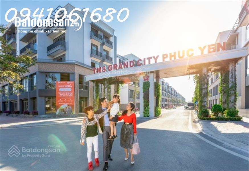 CC bán nhà TMS Phúc Yên mặt đường Lý Nam Đế, Hùng Vương 