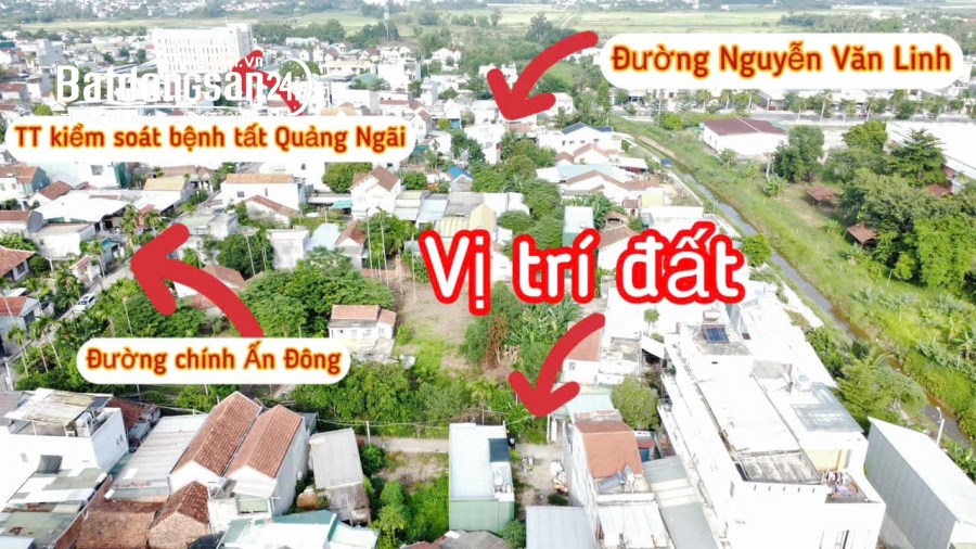 Bán đất hẻm Nguyễn Văn Linh, Phường Trương Quang Trọng, TP - Quảng Ngãi