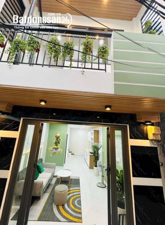 Bán nhà Đường số 12, BHHA, Bình Tân,  DT: 30m2 - 3.7× 8m - 2 Tầng, 