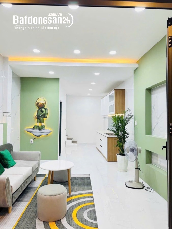 Bán nhà Đường số 12, BHHA, Bình Tân,  DT: 30m2 - 3.7× 8m - 2 Tầng, 