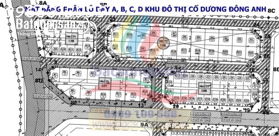 Bán Đất Đấu Giá Khu Đô Thị Cổ Dương, xã Tiên Dương, Huyện Đông Anh