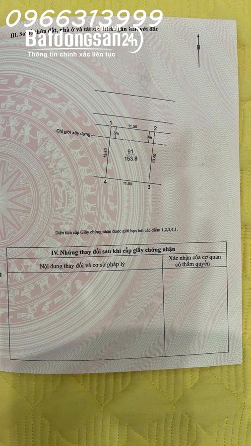 Bán Đất Đấu Giá Khu Đô Thị Cổ Dương, xã Tiên Dương, Huyện Đông Anh