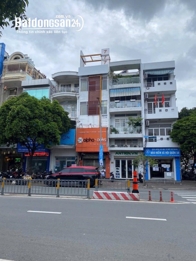 *Quận 10-Bán Nhà Mặt Tiền KD 3/2–Lê Hồng Phong 4Tầng(4X26)CN.95.2m2-