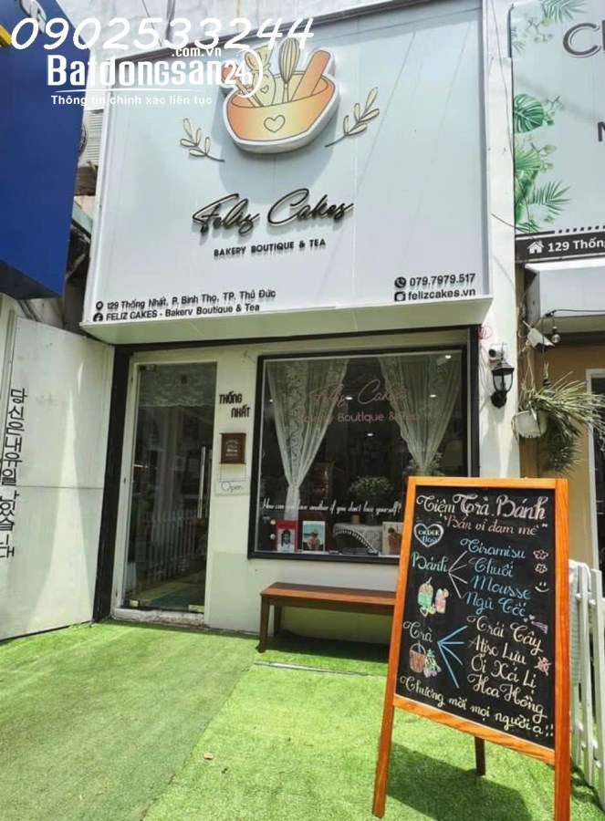 GÓC SANG MẶT BẰNG: ĐỊA CHỈ: 1 2 9 THỐNG NHẤT, P BÌNH THỌ, TP THỦ ĐỨC