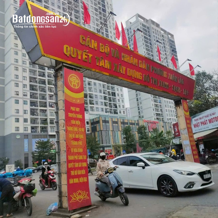 Cho thuê nhà Xuân Đỉnh 48m x4T tổng 5PN ngay cổng chào Xuân La - Xuân Đỉnh giá 12 tri