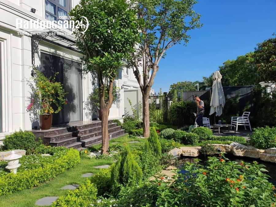 ⚜️ Biệt Thự Villa Elegant Park Villa, Thạch Bàn, Long Biên 375M2 5T