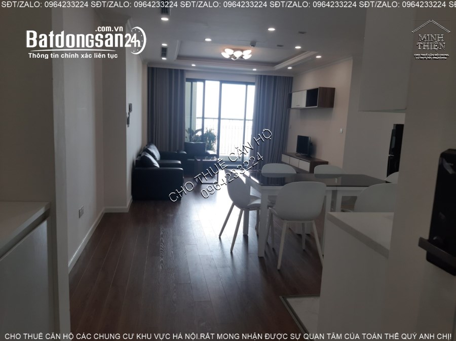 (Chung Cư Sunshine Riverside Phú Thượng) Cho Thuê Căn 3 Ngủ Full Nội Thất Diện Tích R