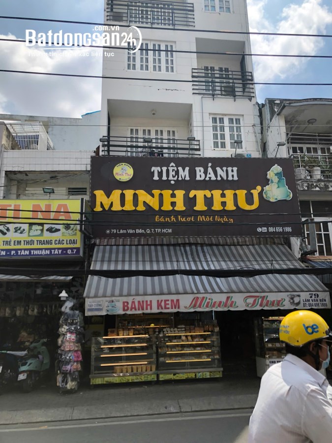 Bán Nhà Đất Mặt Tiền Đường Lâm Văn Bền. Quận 7, 
