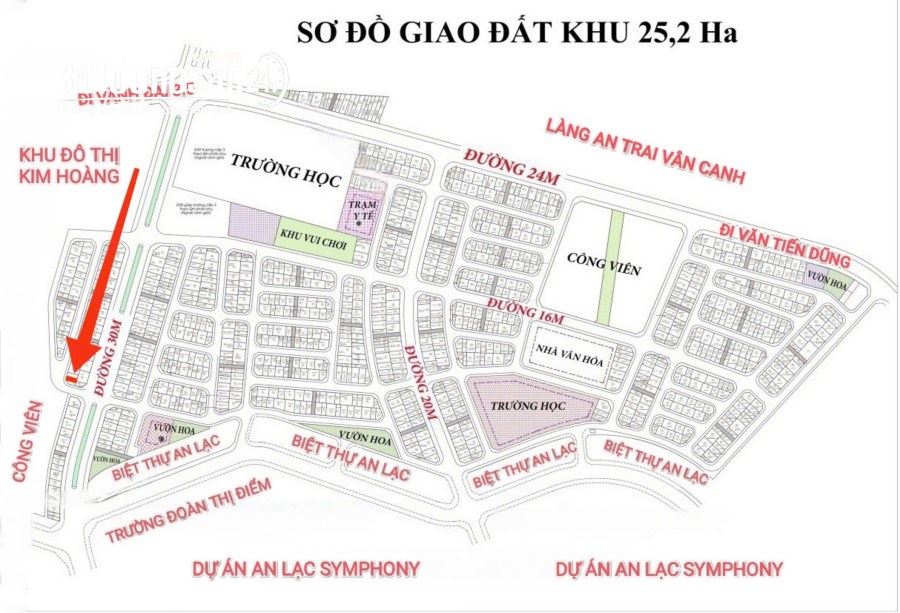 Bán đất cực hiếm Vân Canh 46.6m2 giá tốt
