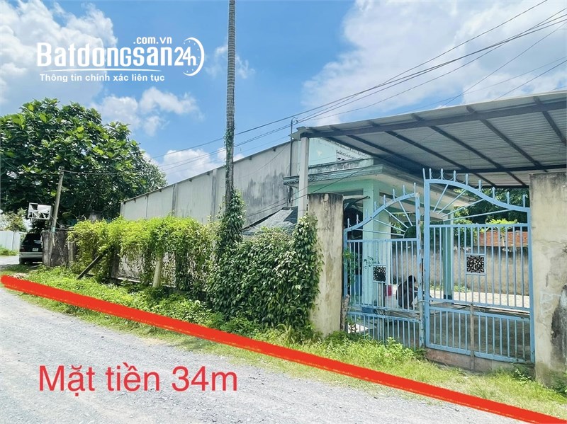 Cần bán 638m2, Mặt tiền Đường 206 - Tỉnh lộ 8, xã Hoà Phú Huyện Củ