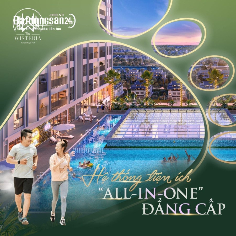 Bán căn hộ chung cư  73m2 The Wisteria Hinode, Đường 32, Huyện Hoài Đức