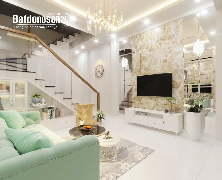 Nhà mới 4 tầng gần mặt tiền Phạm Văn Đồng- gần sân bay , Quận Bình Thạnh