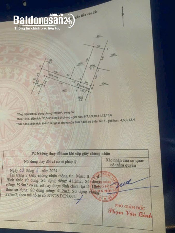 BÁN 42m2 NHÀ Ngay NGÃ TƯ NHỔN NGÕ NÔNG GẦN Ô TÔ 4 TẦNG, nhỉnh 4 T, Huyện Hoài Đức