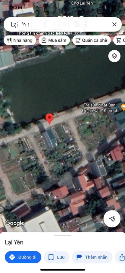 SIÊU PHẨM ĐẤU GIÁ X1 LẠI YÊN 57,7M2 VIEW HỒ, Huyện Hoài Đức