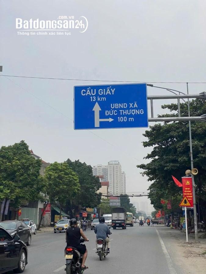  Bán đất Thượng Thụy, Đức Thượng, ô tô đỗ cửa, cách đường 32 chỉ , Huyện Hoài Đức