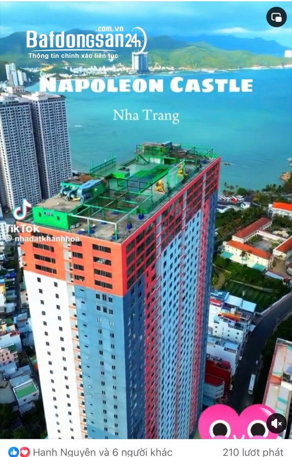 Bán căn hộ chung cư Đường Nguyễn Đình Chiểu, Phường Vĩnh Phước, TP Nha Trang