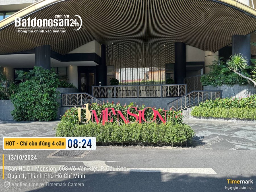 Bán căn hộ chung cư D1 Mension, Đường Võ Văn Kiệt, Quận 1