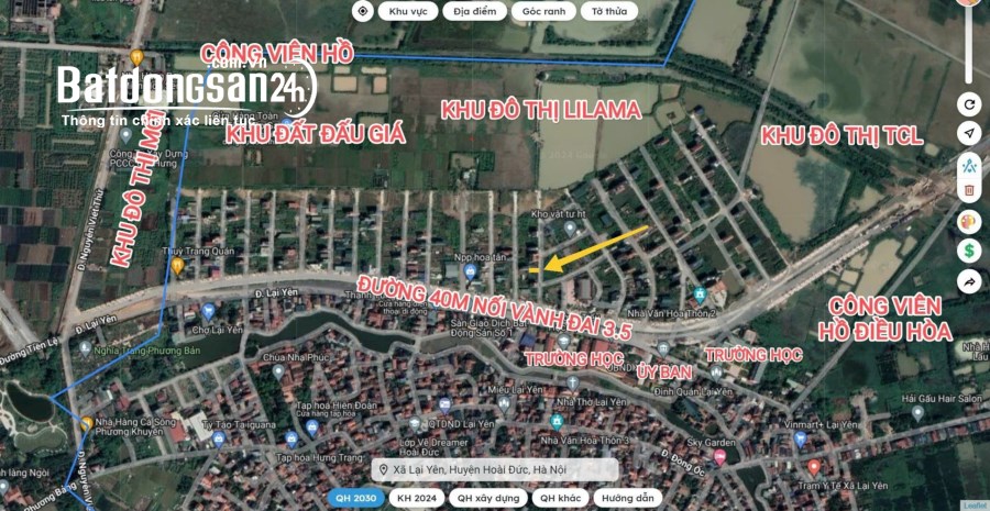 🔥 ĐẸP KHÔNG VẾT XƯỚC 64,8M2 ĐẤT DỊCH VỤ LẠI YÊN💰