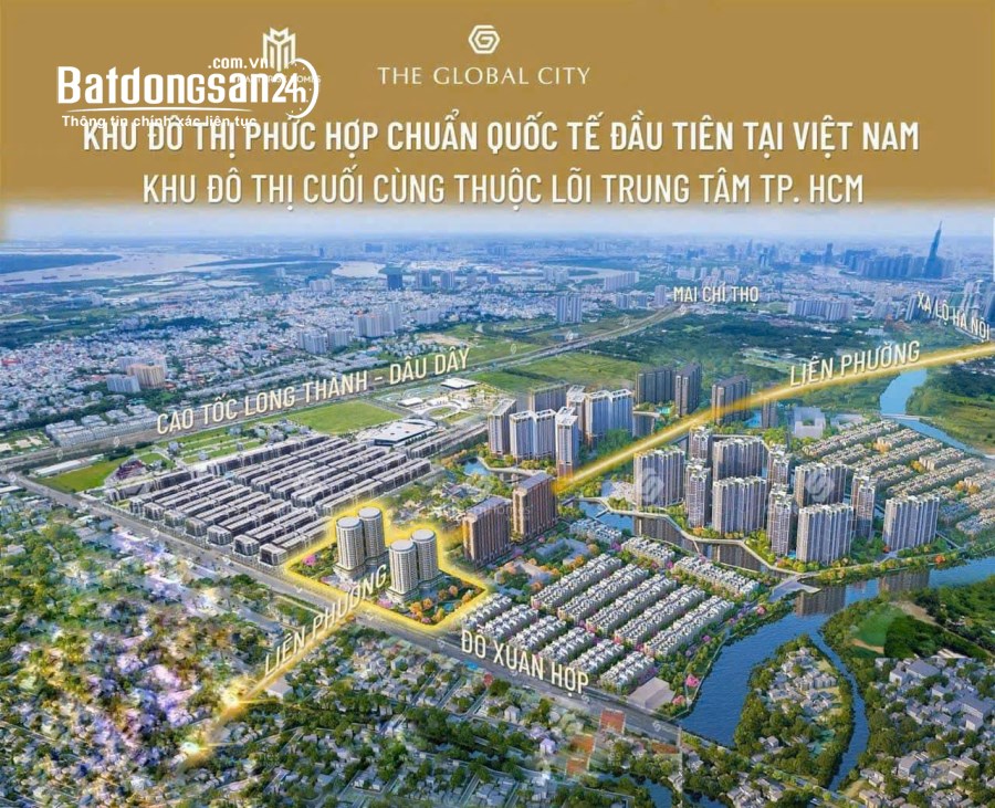 THE GLOBAL CITY ra mắt CĂN HỘ HẠNG SANG tại trung tâm Quận 2 