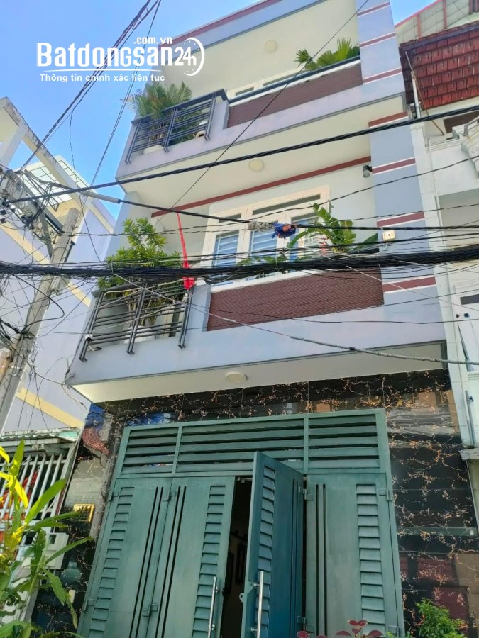 Nhà bán mtiền đ.số lvqưới.btân 44m2 x 3tầng mới 4.3tỷ tl tốt