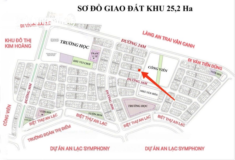 💥CHÍNH CHỦ GỬI BÁN 100M2 KHU 25,5HA VÂN CANH VIEW CÔNG VIÊN CỰC VIP 