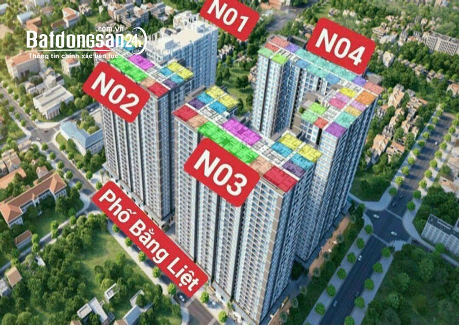 Nhận Booking quỹ căn độc quyền Melody Residences Linh Đàm, HTLS 70% lãi 0% trong 24th