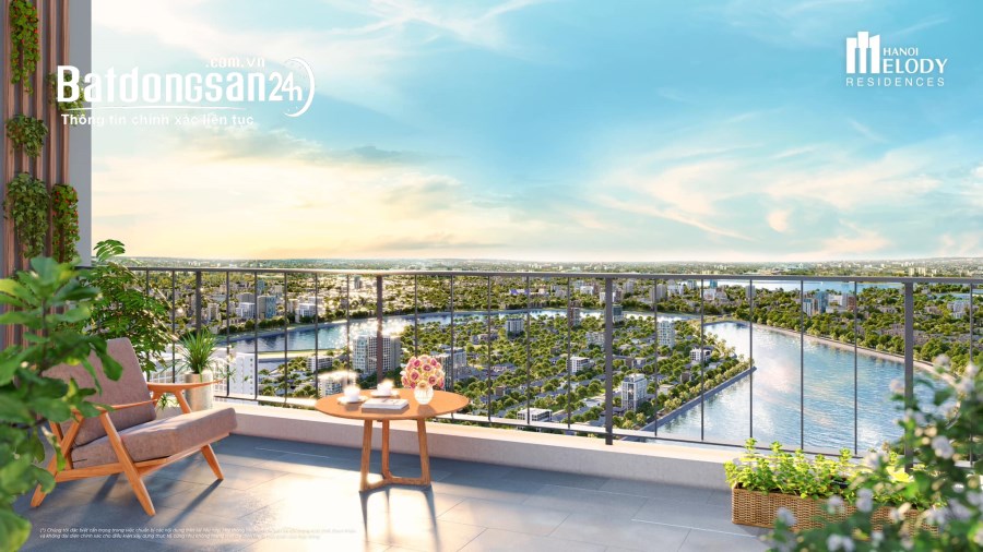 Nhận Booking quỹ căn độc quyền Melody Residences Linh Đàm, HTLS 70% lãi 0% trong 24th