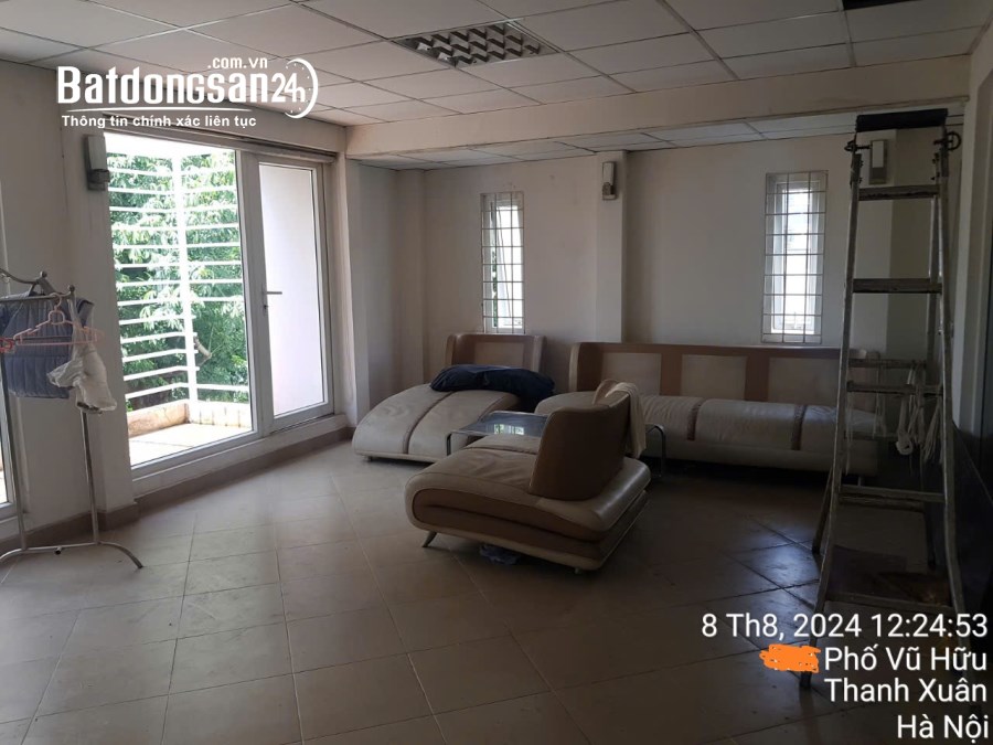 Bán nhà 4 tầng 108m2 mặt Phố Vũ Hữu, Phường Thanh Xuân Bắc, Quận Thanh Xuân