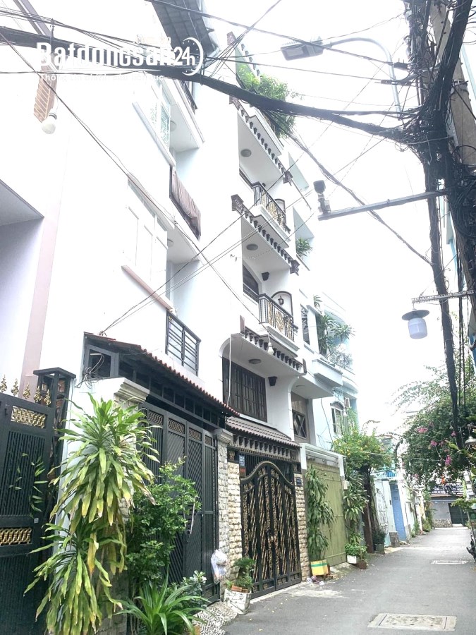 Bán gấp Hẻm Xe Hơi - 4m x16m + 4 Tầng - Đường Nguyên Hồng, F11 Bình Thạnh - Nhỉnh 8 t