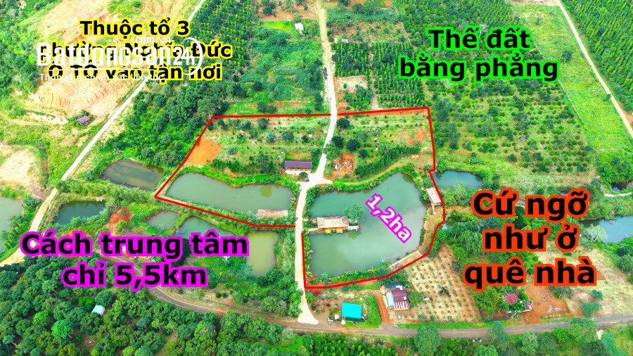 Bán đất khu Quốc lộ 28, Phường Nghĩa Đức, TP Gia Nghĩa