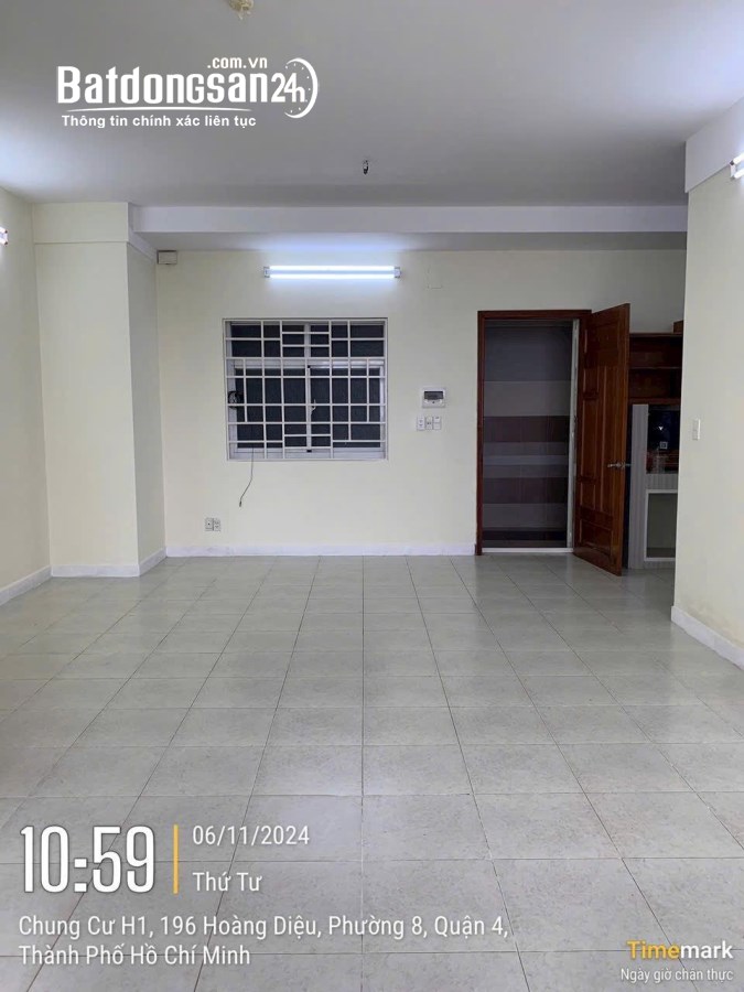 Bán căn hộ CC Đường Hoàng Diệu, Phường 8, Quận 4, 105M2, 4.3 tỷ