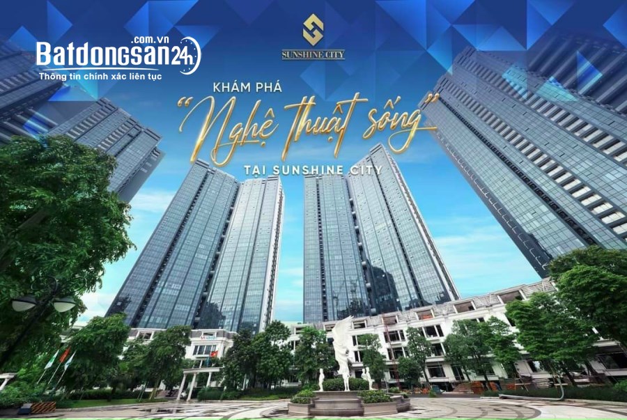Cho thuê nhanh căn hộ SunShine City Ciputra, Căn 99m2 3ngur đủ đồ có ban công.